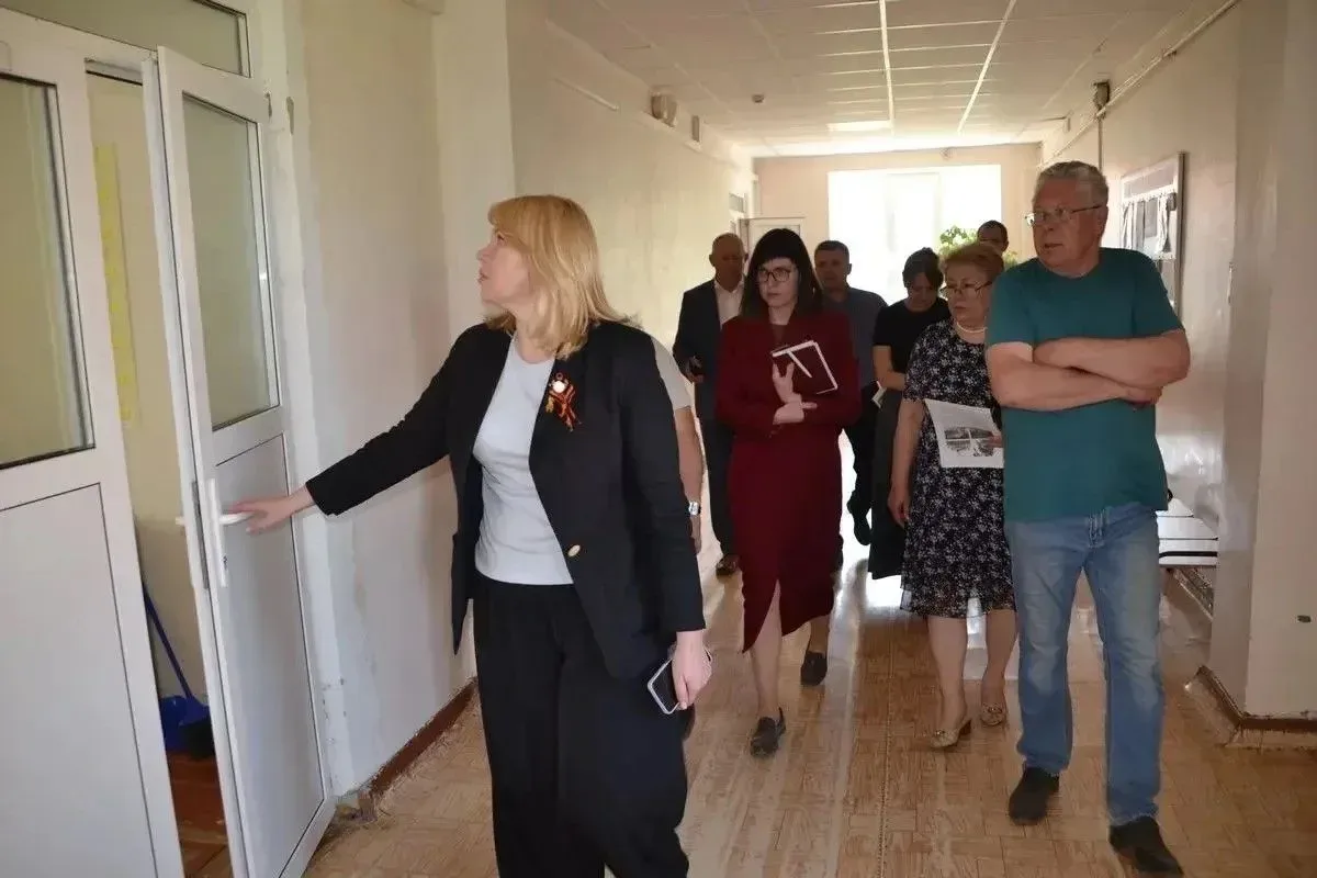 Министр образования Ольга Прушковская посетила Сапожковский округ  🏫 В сопровождении главы округа Ал