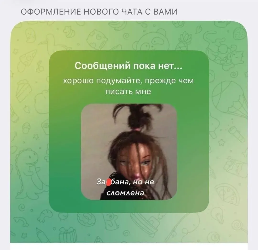 Девушке отказали в собеседовании из-за приветственного сообщения в ТГ.  «За**анные кандидаты нам не 