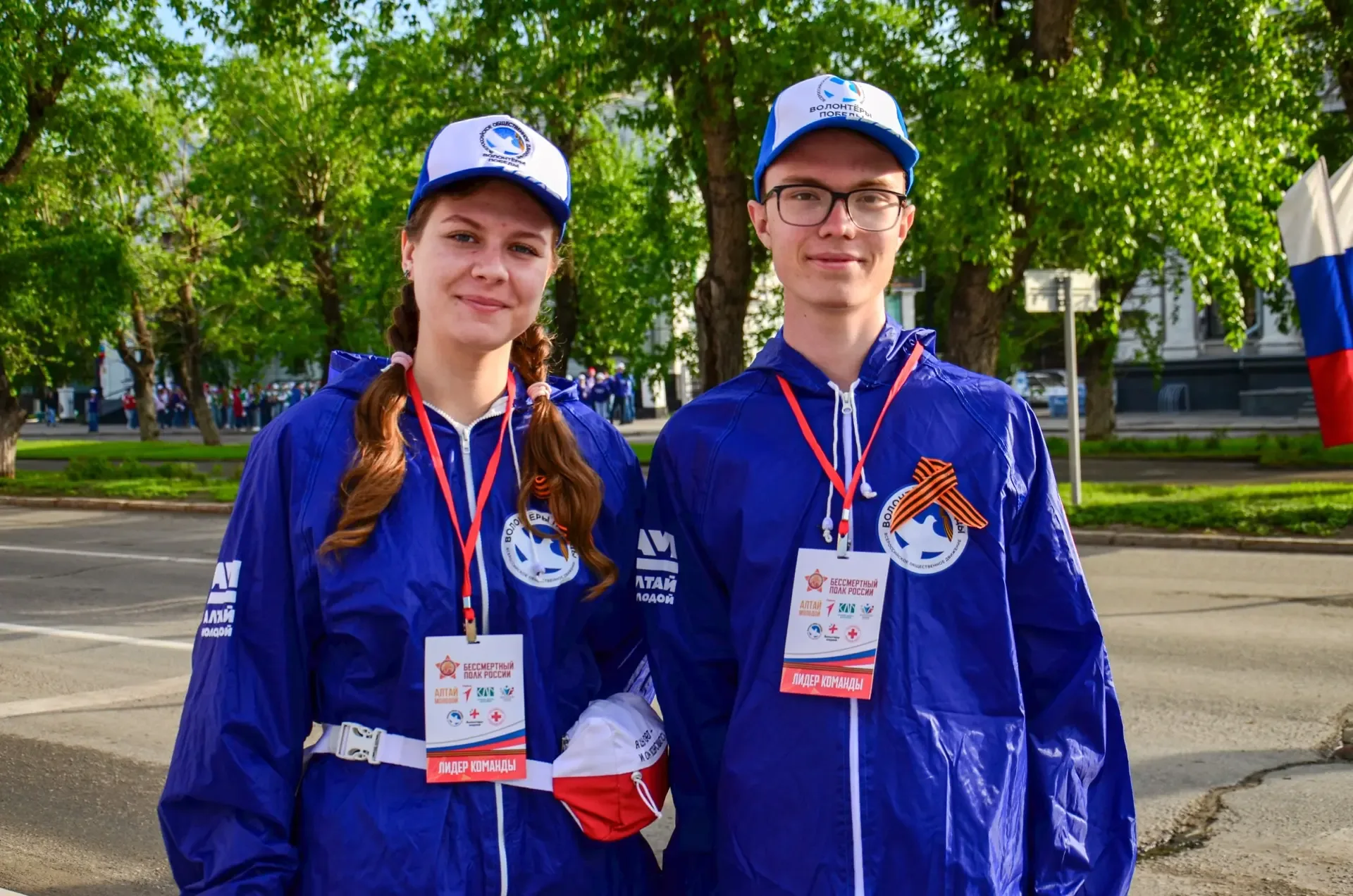 Спасибо тем, кто сделал этот день 💙  Праздник Победы творится не только на брусчатке, когда солдаты 