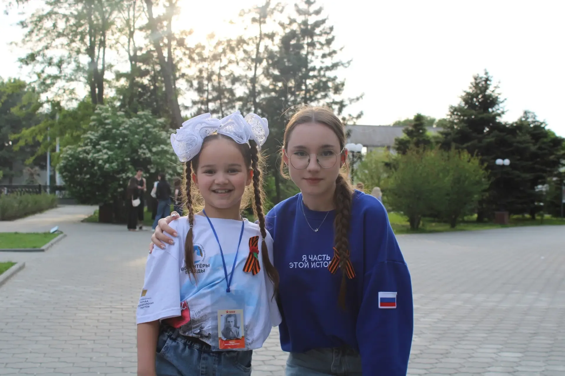 Спасибо тем, кто сделал этот день 💙  Праздник Победы творится не только на брусчатке, когда солдаты 