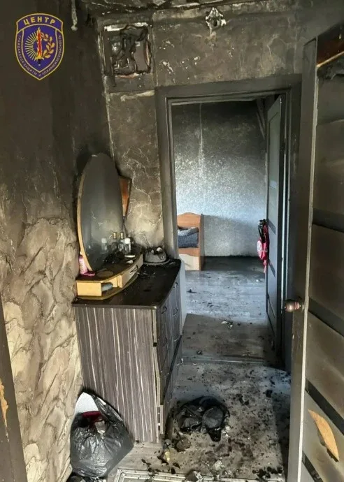 В Соловьевске Тындинского округа ликвидирован пожар в жилом доме  Вчера вечером в селе Соловьевск Ты
