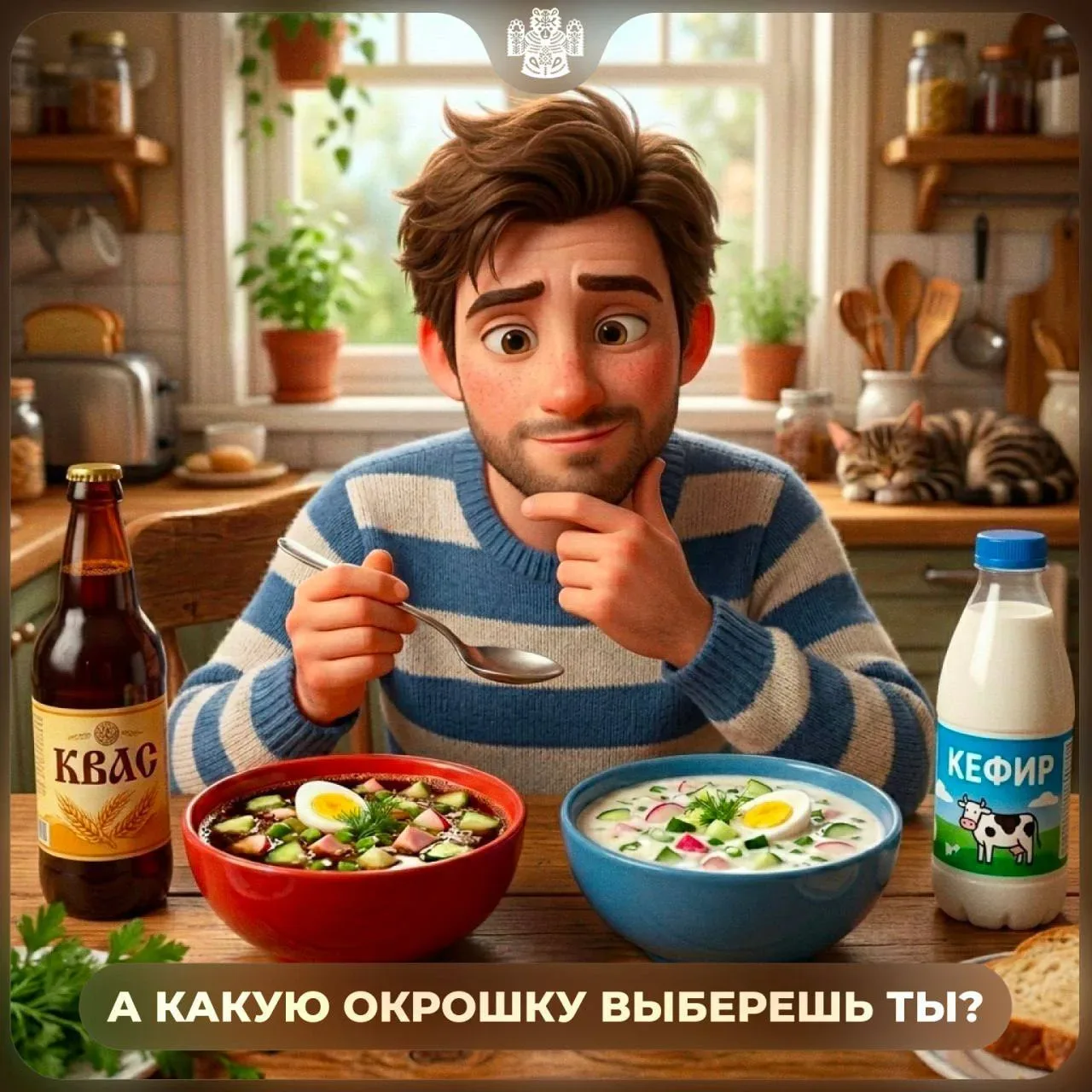 😋До лета осталось меньше двух недель, а значит совсем скоро начнётся сезон окрошки   Пора наконец ре