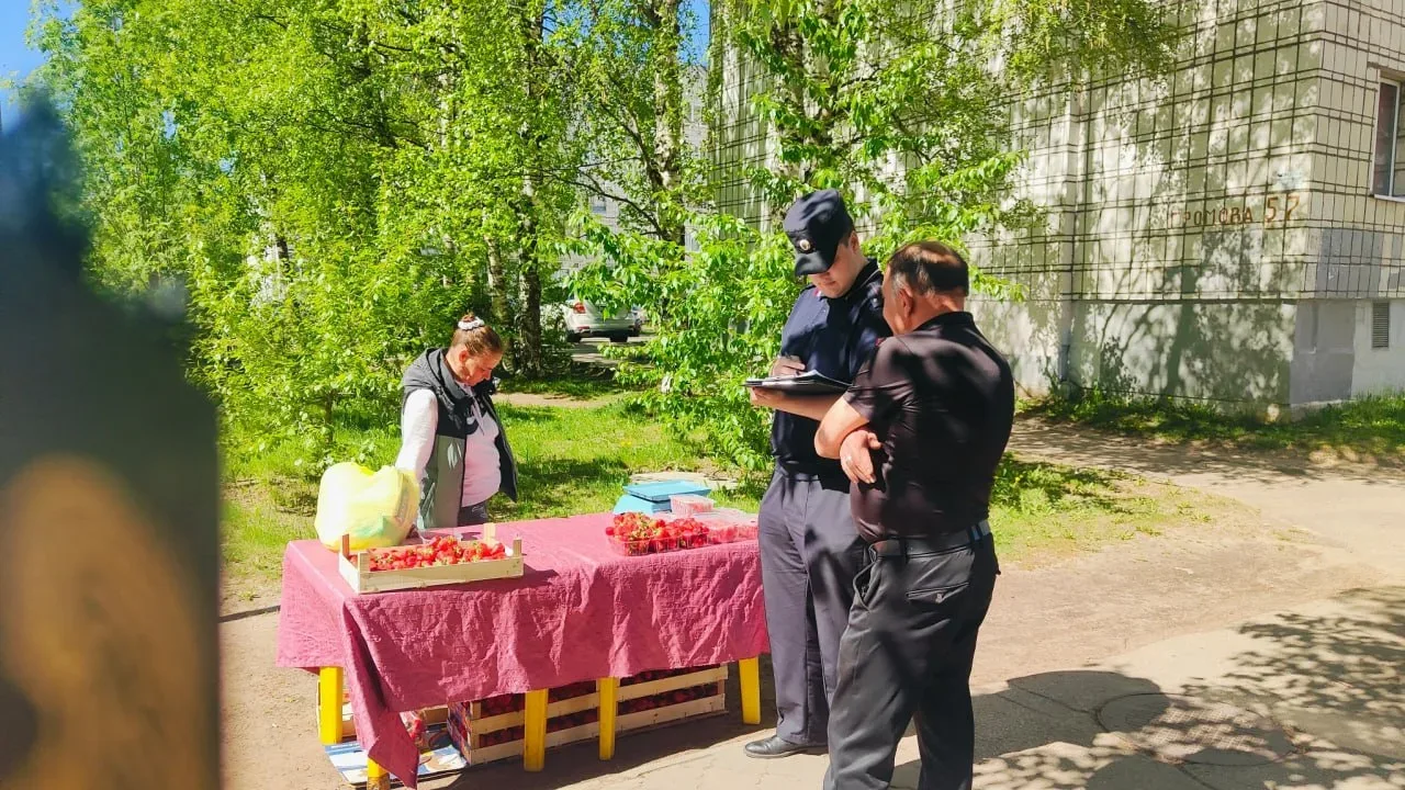 В Сыктывкаре продолжают пресекать незаконную торговлю.