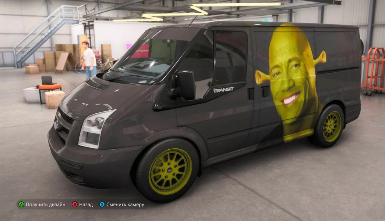 Скины на Ford Transit в шестой Forza Horizon