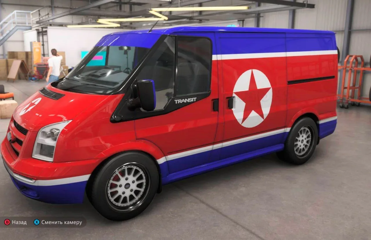 Скины на Ford Transit в шестой Forza Horizon