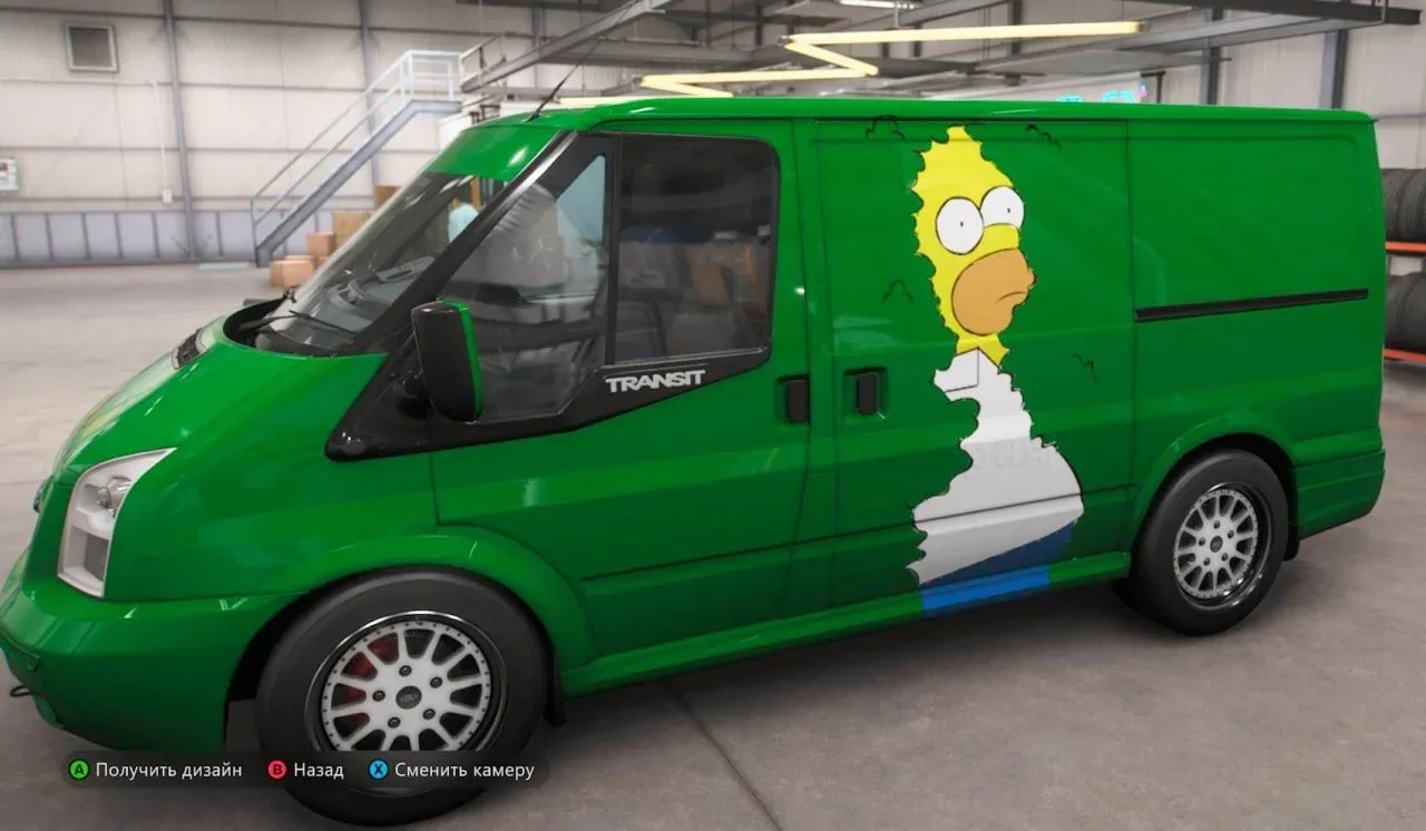 Скины на Ford Transit в шестой Forza Horizon
