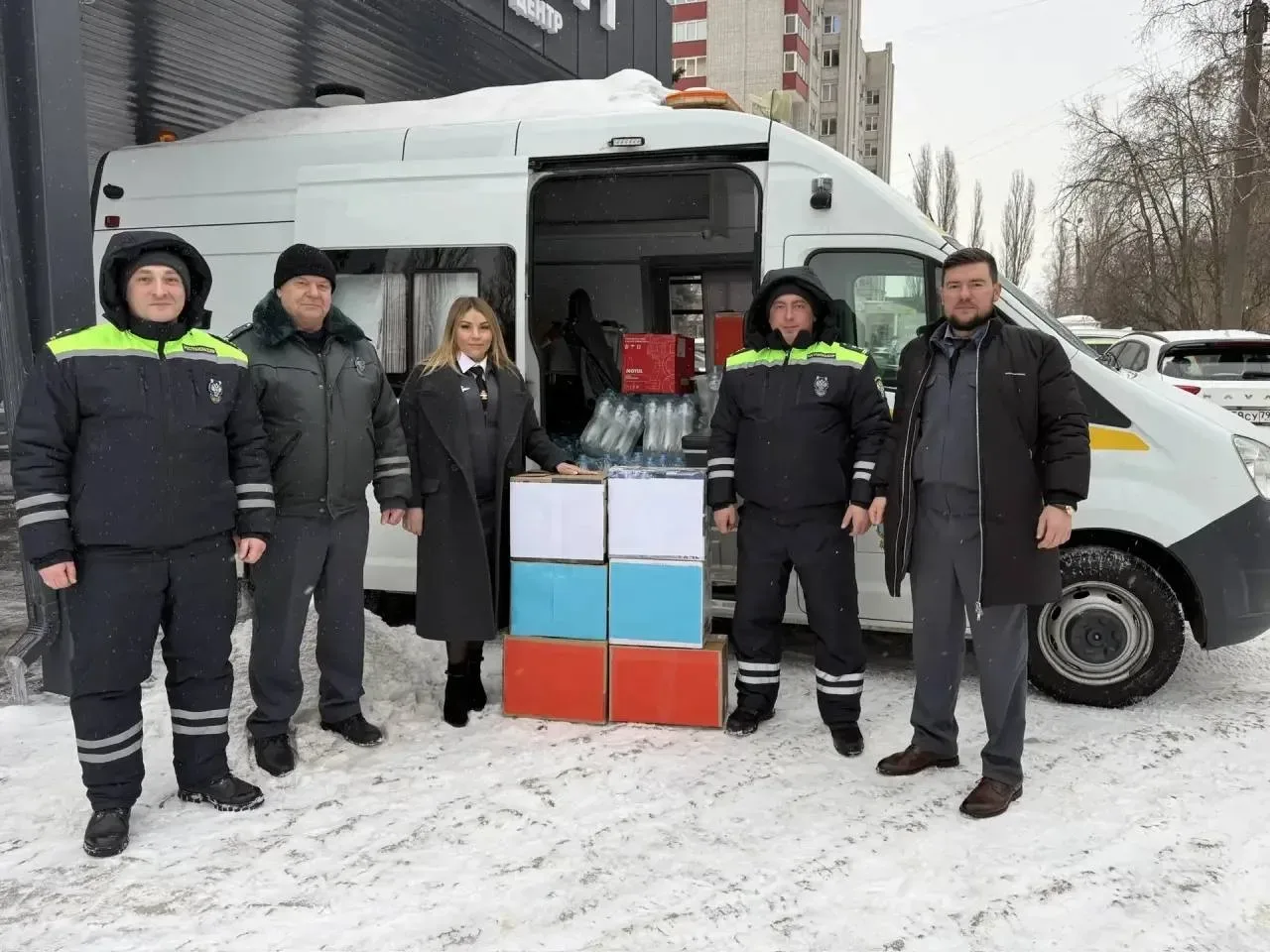 МТУ Ространснадзора по ЦФО организовали отправку гуманитарной помощи для участников СВО  🇷🇺 В Ростра