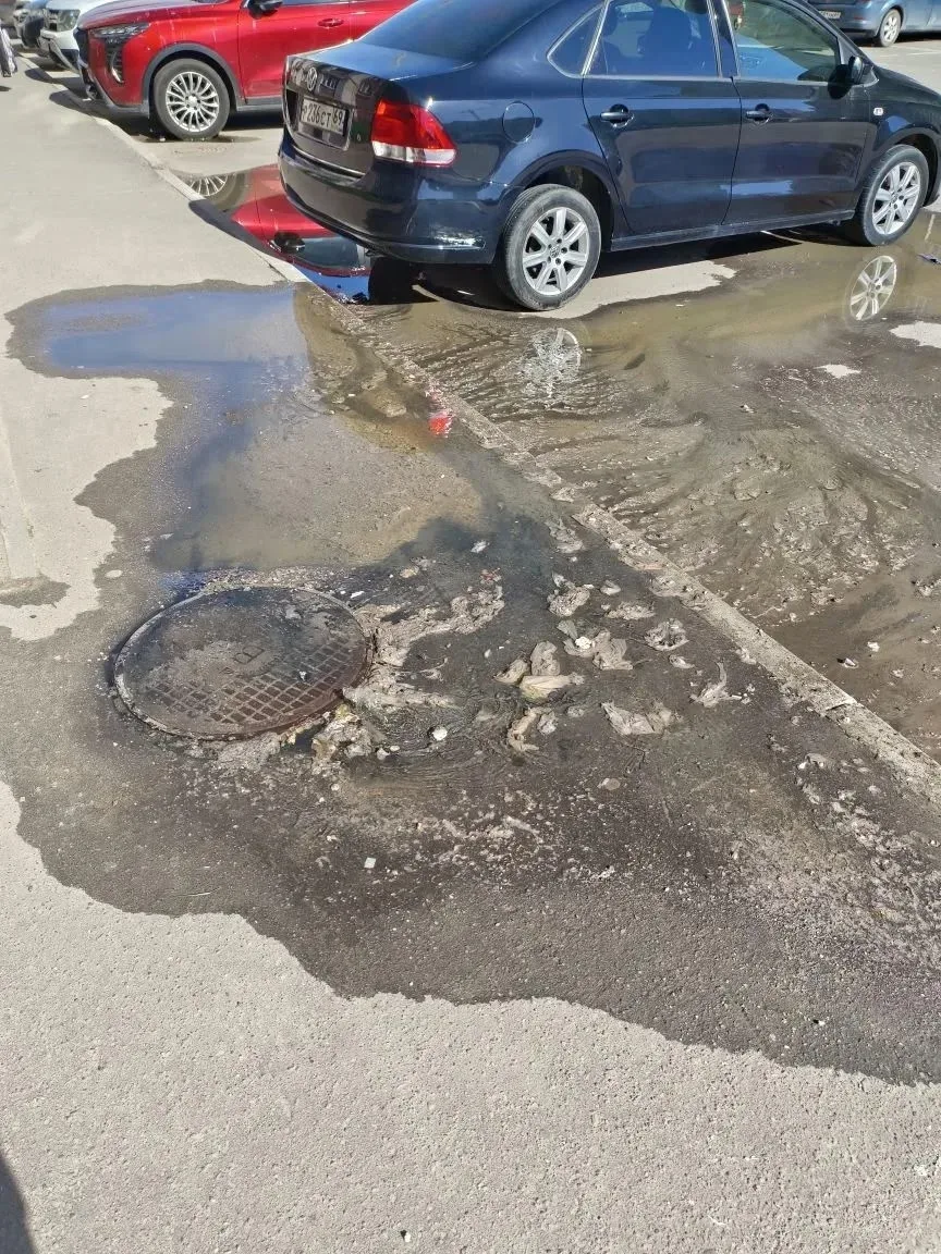 Ноют старые раны... 🚽  Жители бульвара Гусева в Твери снова задыхаются от вони. На этот раз под акко