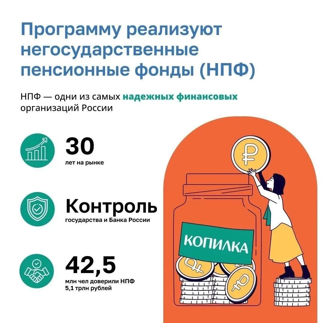 ✅ Программа долгосрочных сбережений (ПДС) - это инструмент, созданный для того, чтобы помочь граждан