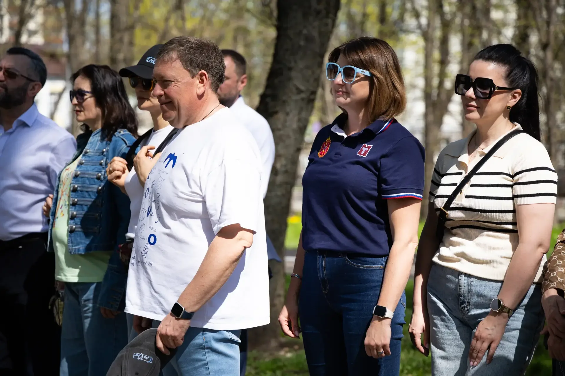🌳 #ТулГУ на посадке аллеи: вклад в зелёное будущее Тулы  Сегодня проректор по учебно‑воспитательной 