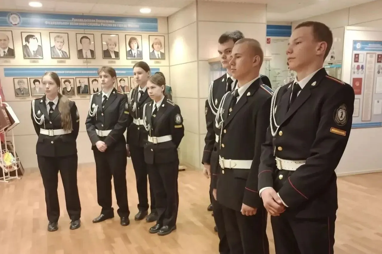 🚨 Курсанты I курса Колледжа полиции посетили Управление Федеральной налоговой службы России по г. Мо