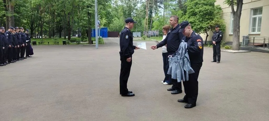 20 мая в Кадетском корпусе Колледжа полиции прошла торжественная церемония вручения кадетам 9-х клас