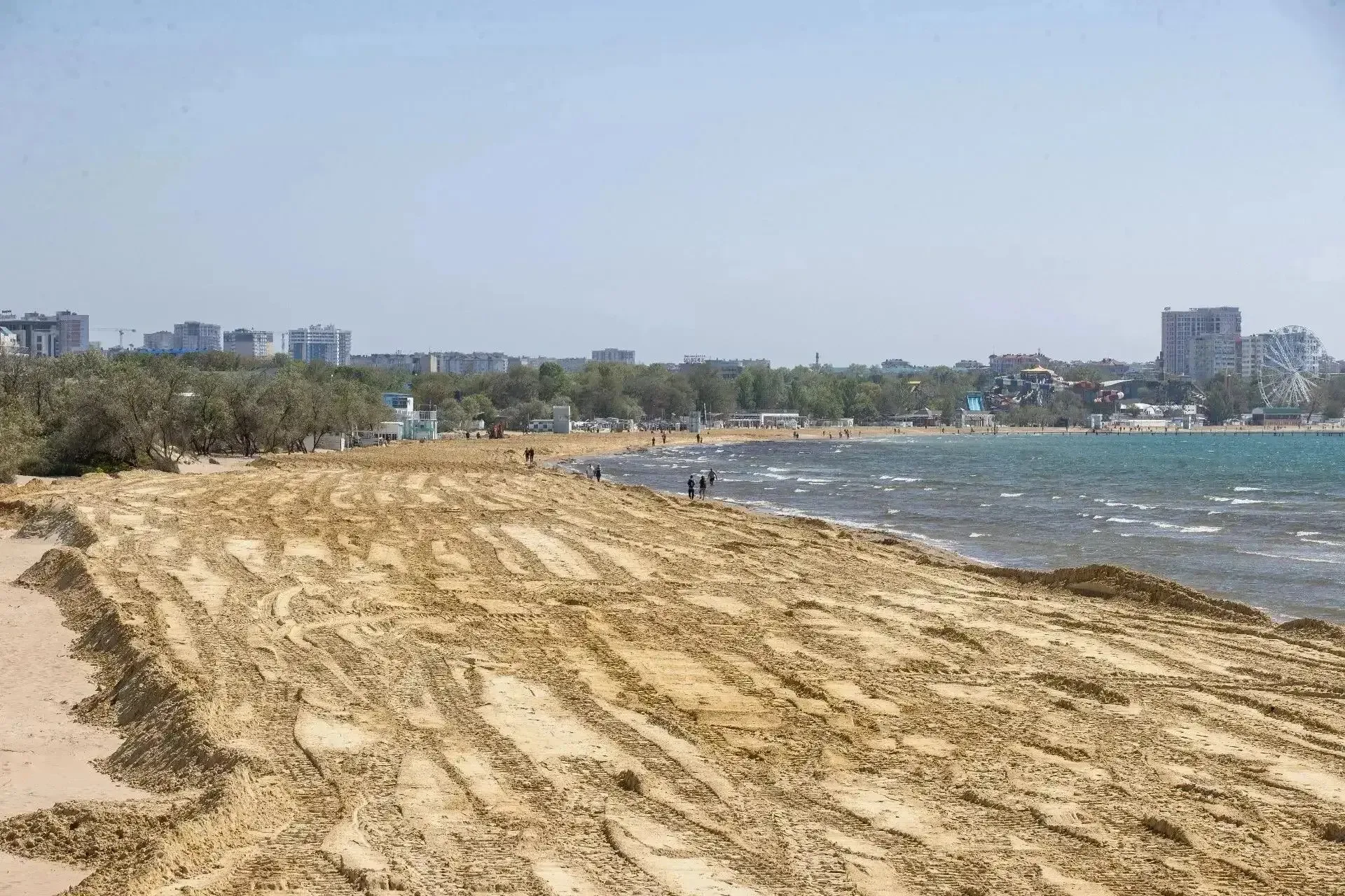 Пляжи Анапы могут начать открывать для купания после завершения отсыпки песка   Такое предложение оз