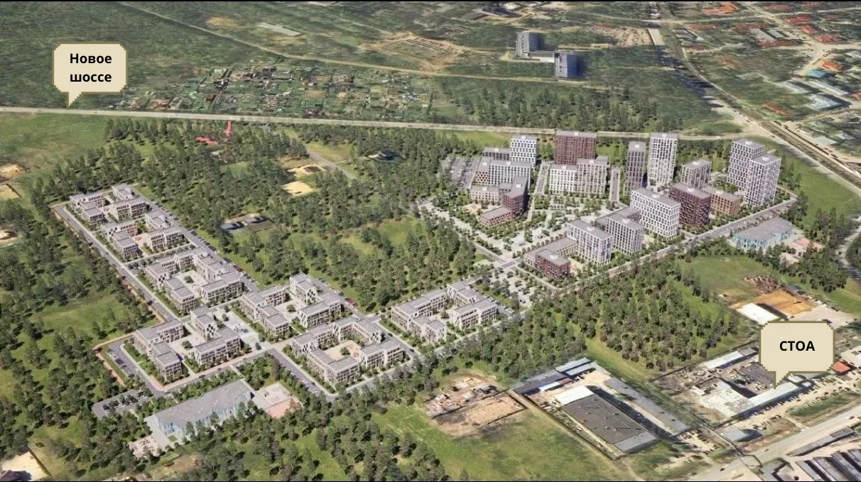 🏗 В Дубне планируют построить новый жилой район  🎓 Проект получил название «Академгородок» и станет 