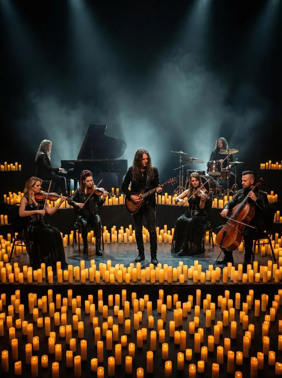 Симфоническое шоу ЭЙФОРИЯ снова в ВОРОНЕЖЕ❗️🎸 Мировые рок-хиты в сиянии тысячи свечей 🕯  🗓 26 мая (в