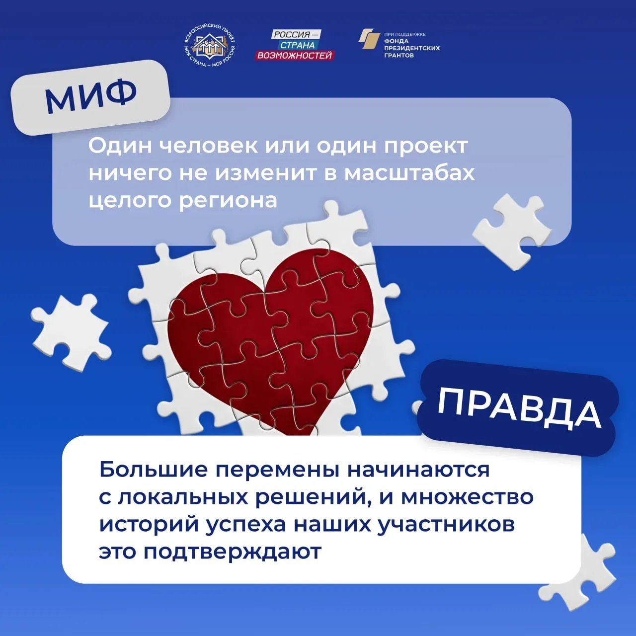 Как всё устроено на самом деле?   «У меня слишком простая идея», «Меня не услышат», «Это только для 