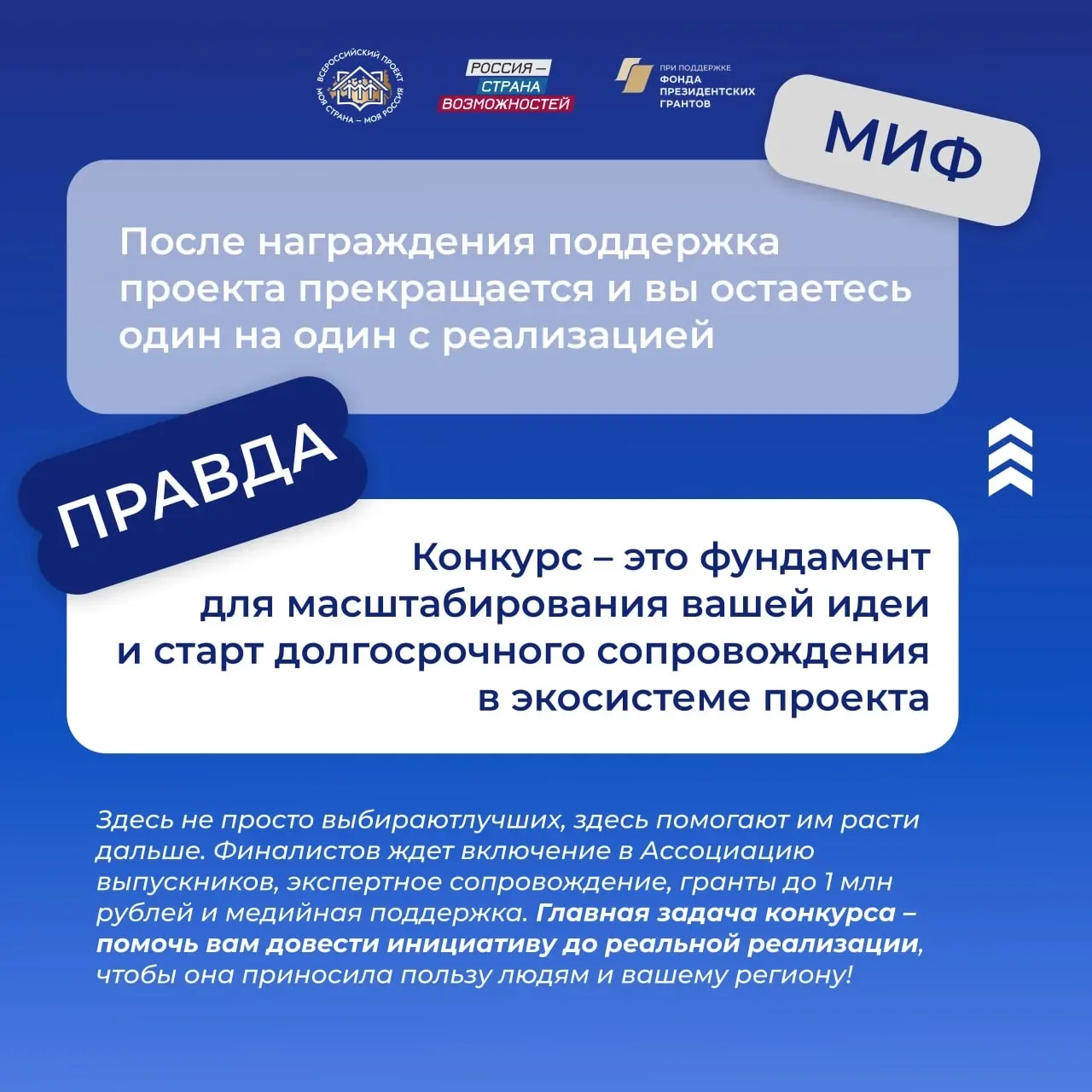 Как всё устроено на самом деле?   «У меня слишком простая идея», «Меня не услышат», «Это только для 