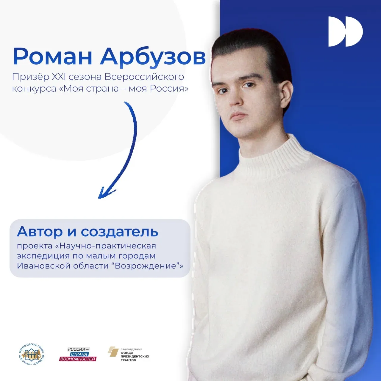 В малые города – за большими делами!  Реализованные инициативы участников Всероссийского конкурса «М