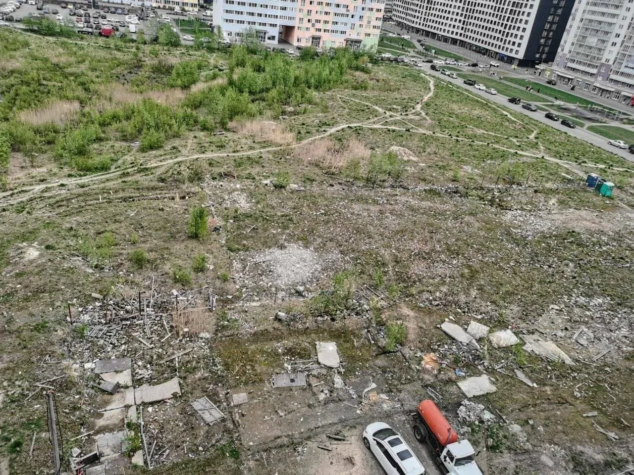 Мурино. Более года жители Петровского бульвара, улиц Шувалова и Екатерининской направляют обращения 