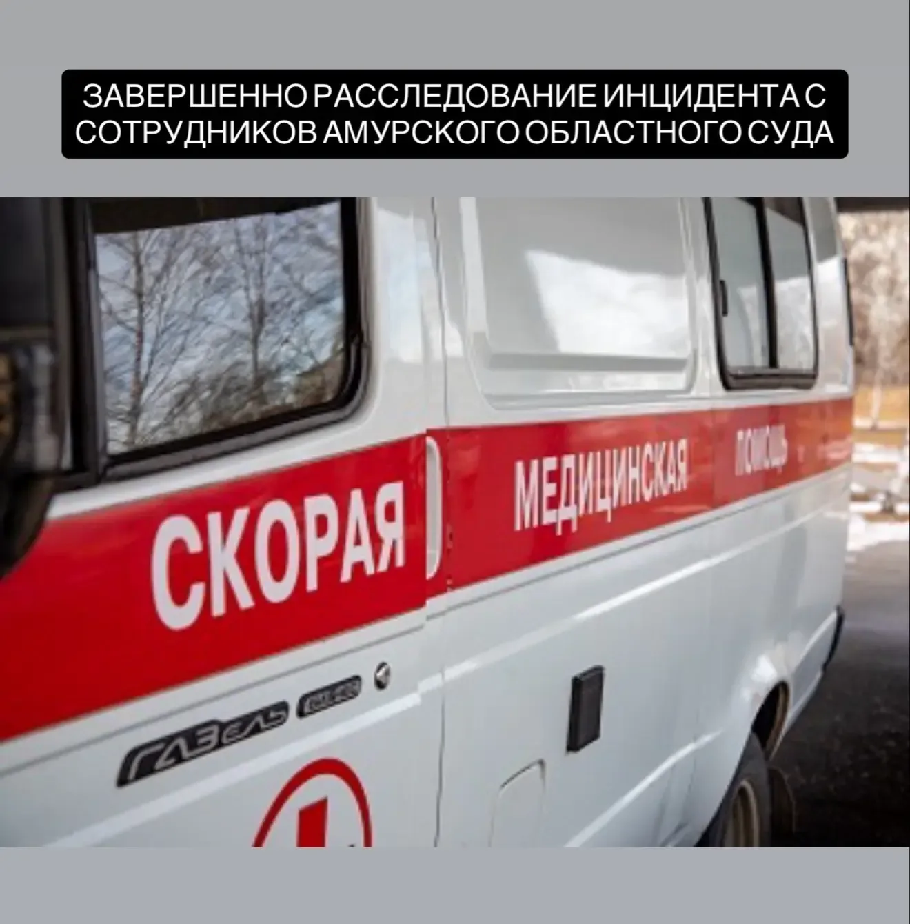 Государственная инспекция труда в Амурской области сообщила об итогах расследования инцидента с помо