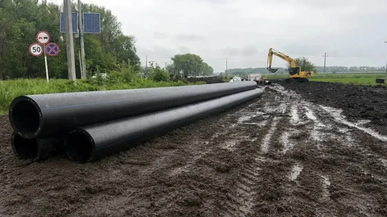 🚰 В Михайловске стартовал второй этап строительства нового водовода  Магистраль протяжённостью 6,5 к