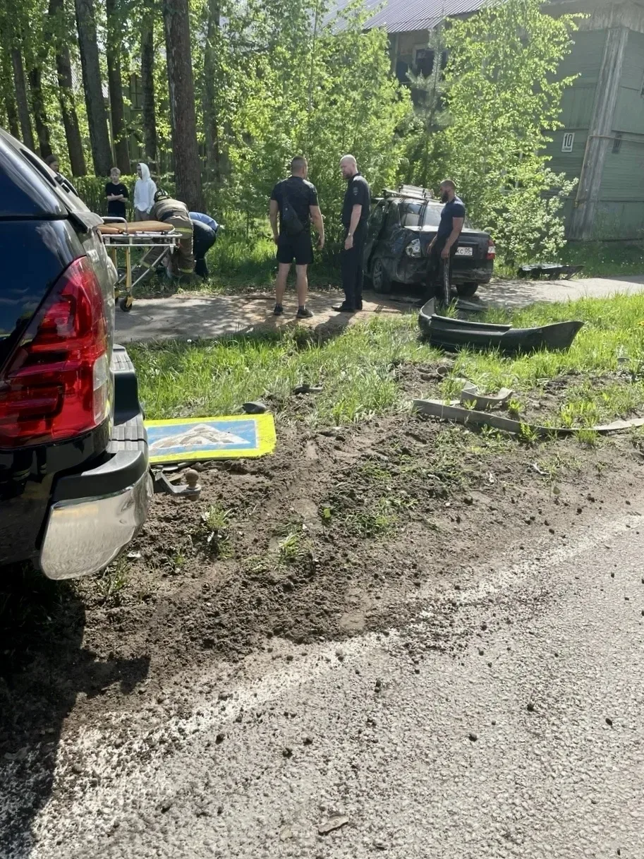 В Коряжме в ДТП пострадали три человека  Дорожно-транспортное происшествие произошло на улице Сафьян