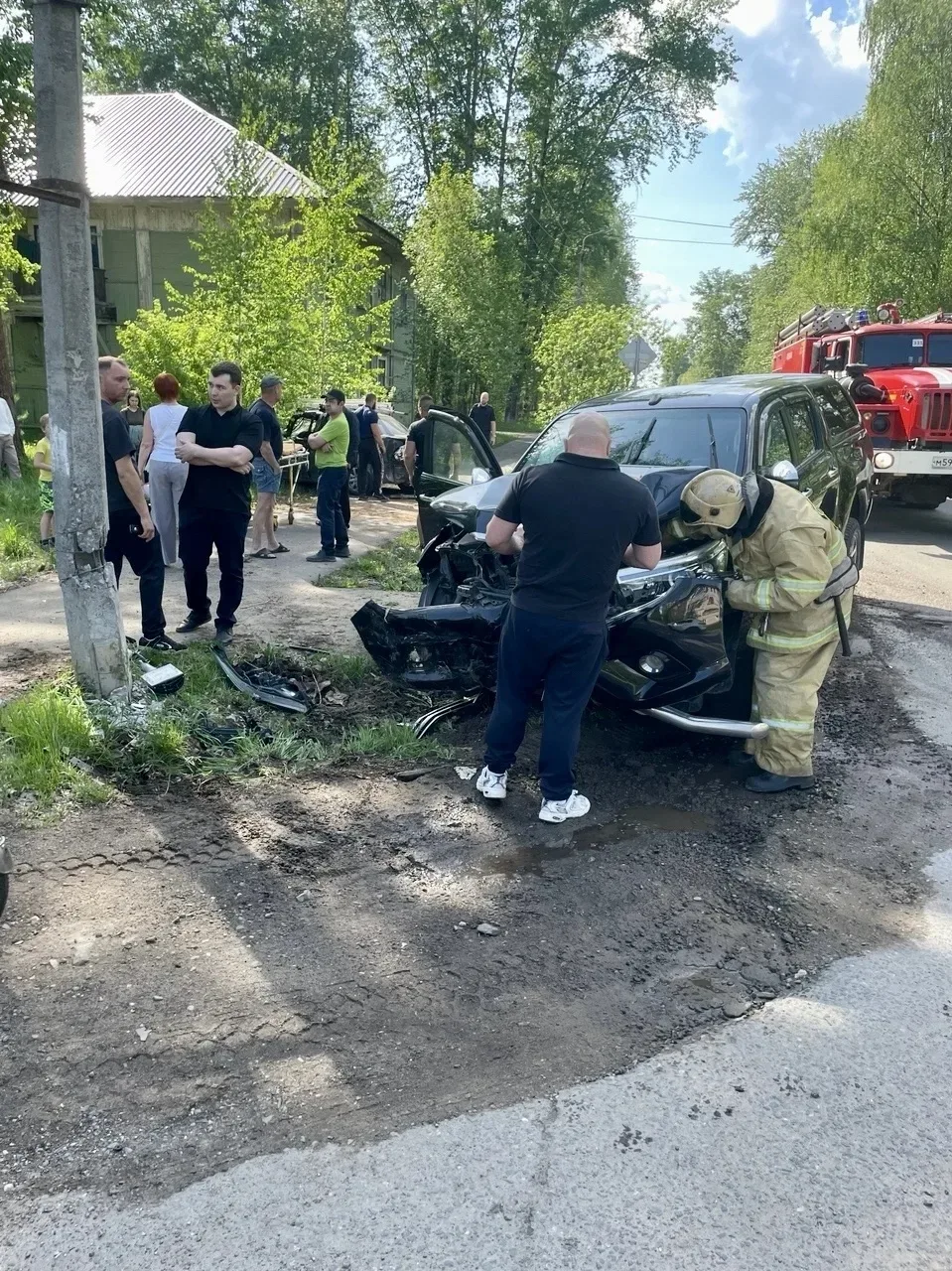 В Коряжме в ДТП пострадали три человека  Дорожно-транспортное происшествие произошло на улице Сафьян