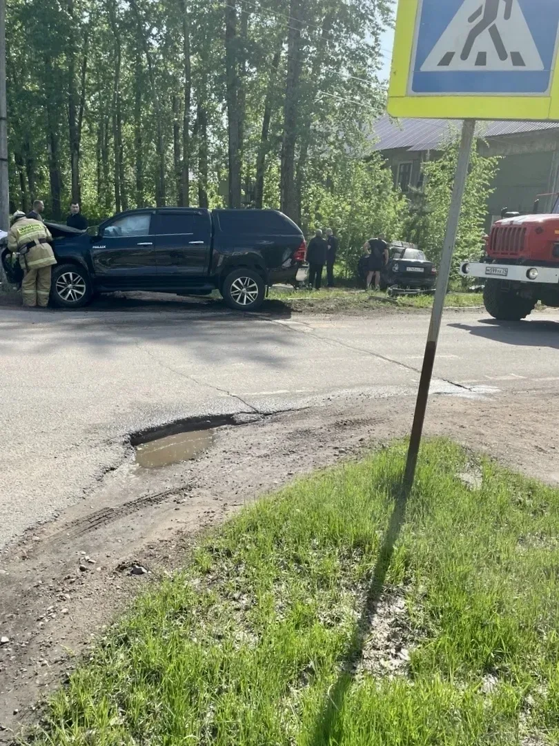 В Коряжме в ДТП пострадали три человека  Дорожно-транспортное происшествие произошло на улице Сафьян
