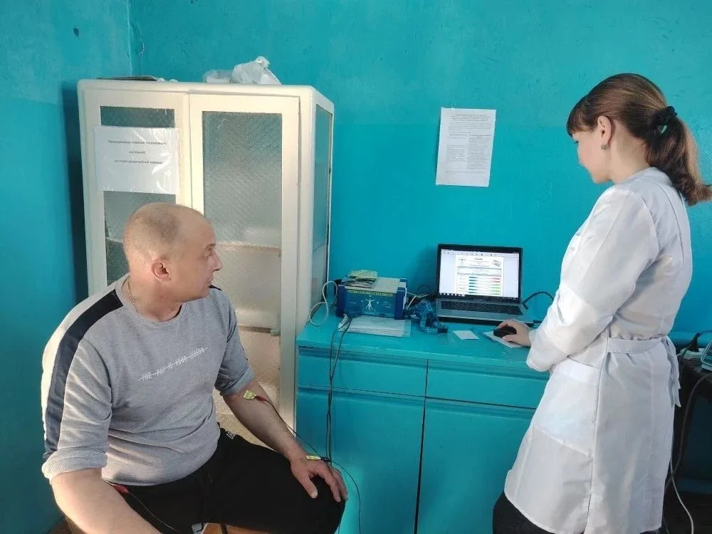 Специалисты «Поезда здоровья»  проверили здоровье  более 200 жителей села Большой Карай   В этом год