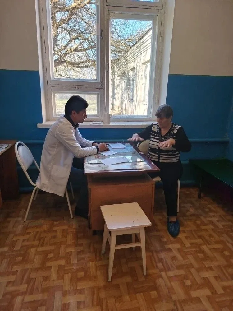 Специалисты «Поезда здоровья»  проверили здоровье  более 200 жителей села Большой Карай   В этом год