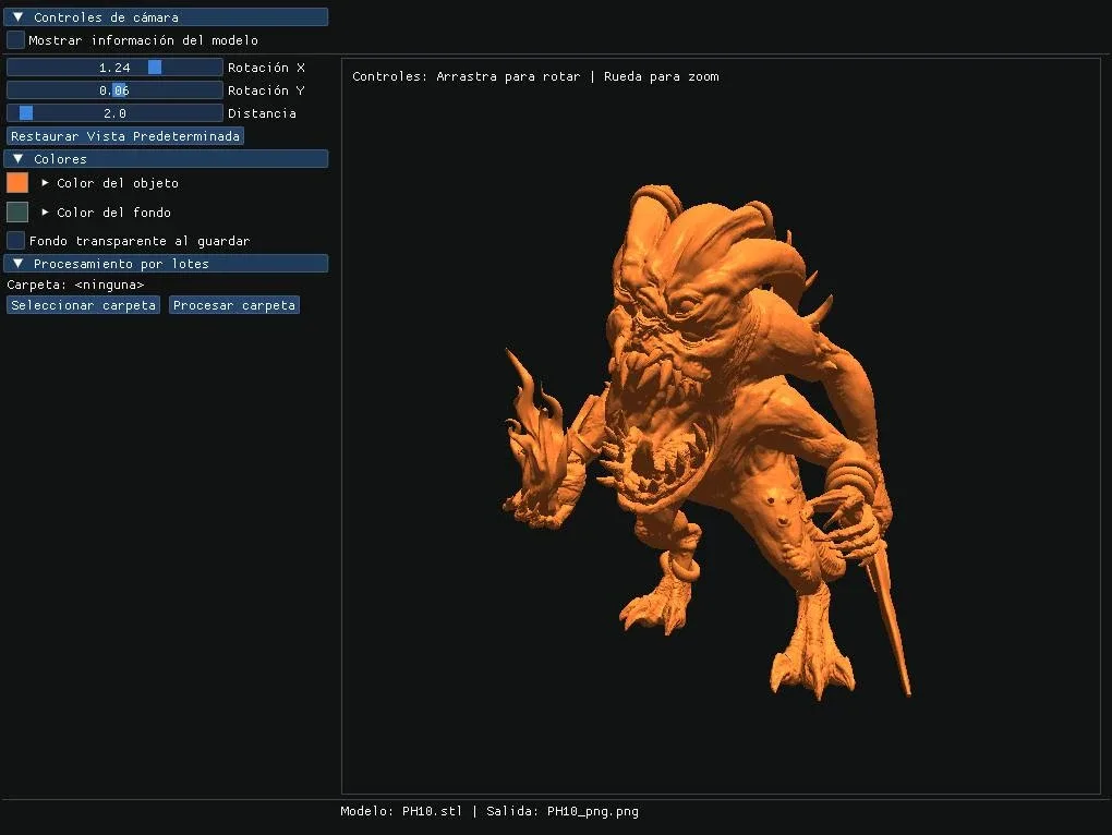 🧵 STL Renderer — это простой рендерер STL-файлов, написанный с использованием C++, OpenGL и Dear ImG