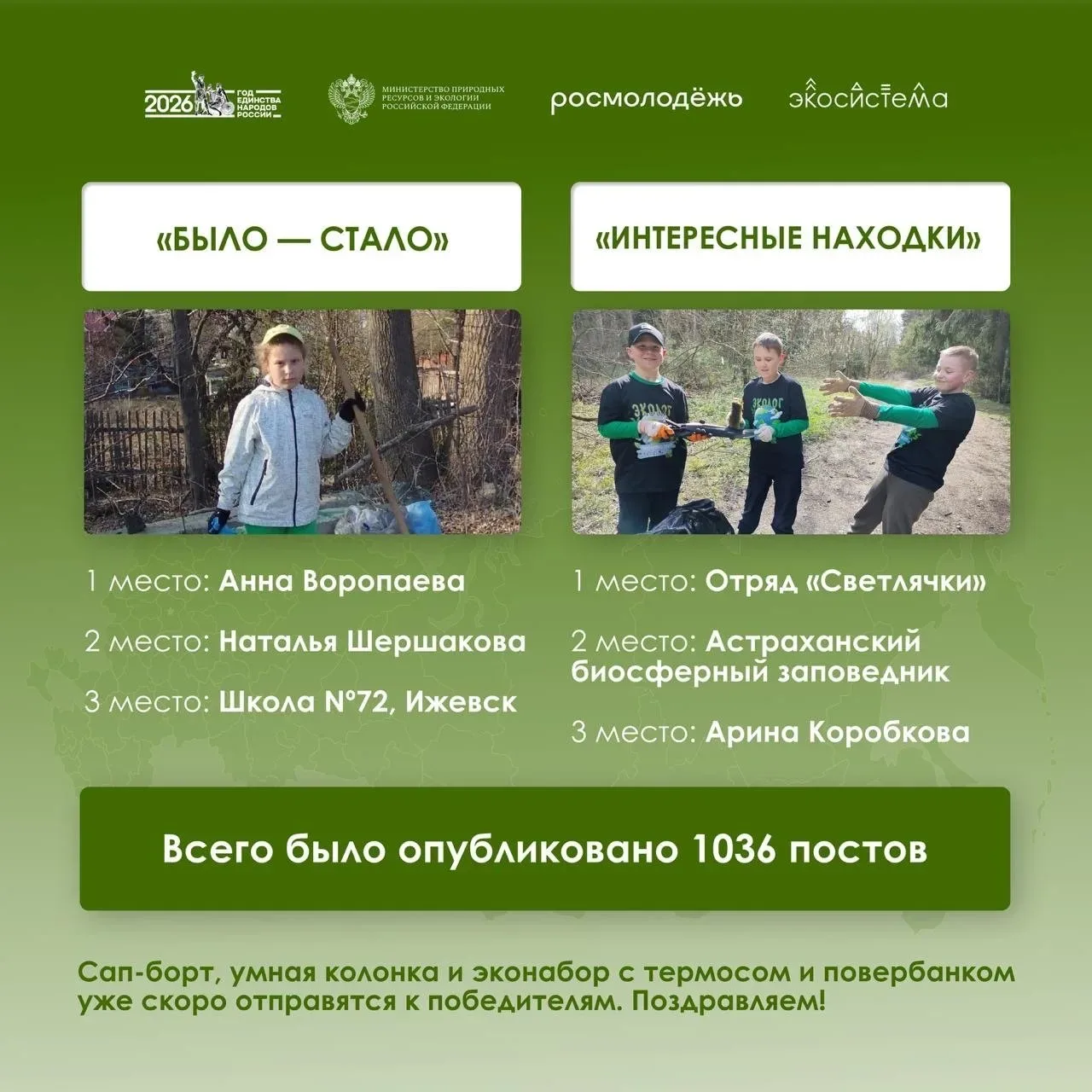 Учащиеся балабановской четвёртой школы вошли в число победителей конкурса публикаций «Мы за чистоту»