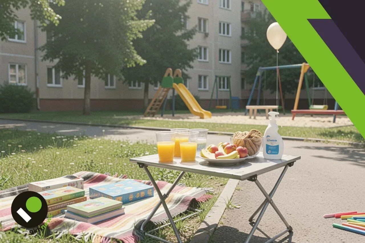 🏰 Детский праздник 1 июня во дворе: инструкция для тех, кто не хочет разочарований  Воображение рису