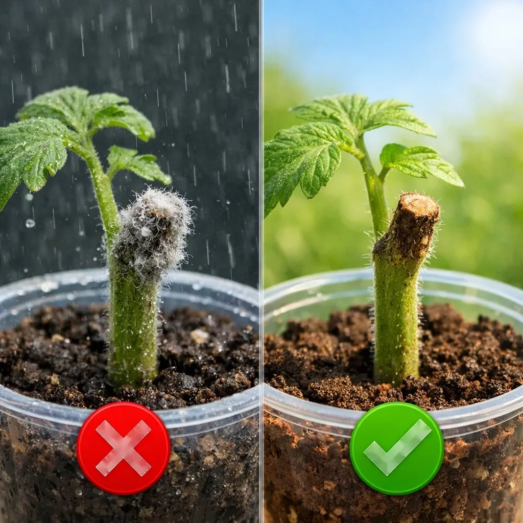 🌱 ПОЧЕМУ ВАЖНО УДАЛЯТЬ ПАСЫНКИ В СОЛНЕЧНУЮ ПОГОДУ Иногда лишние побеги и листья у рассады отрывают в