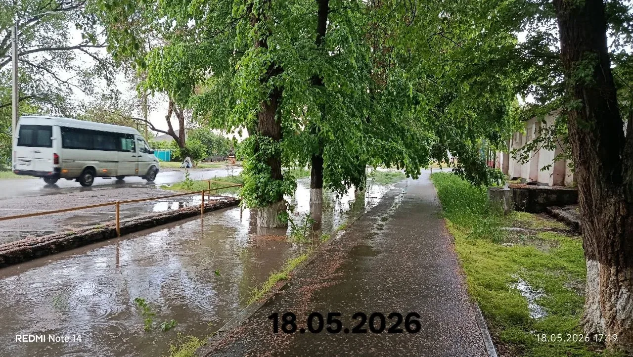 Теперь с уверенностью можно сказать, что ливневка не планировала работать в таком режиме. Важно заме