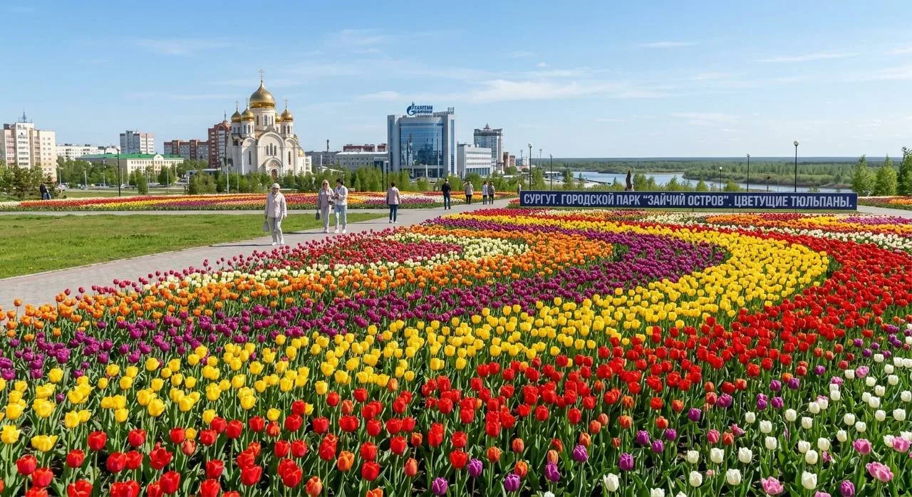 🌷 В Сургут привезут почти 400 тысяч цветов из Екатеринбурга.   🌿 Процесс подготовки ювелирный: расса