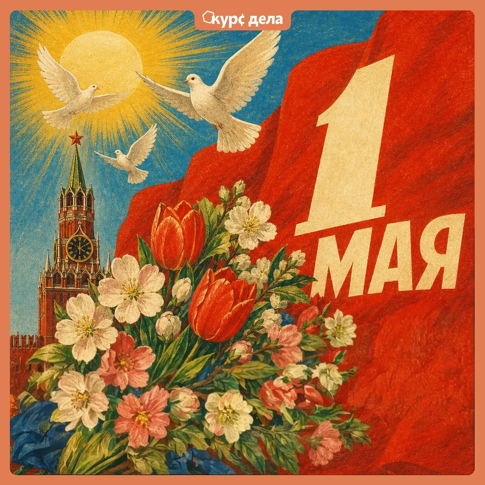 🎉 С праздником Весны и Труда, Челябинск!  В России как государственный праздник День труда закрепилс