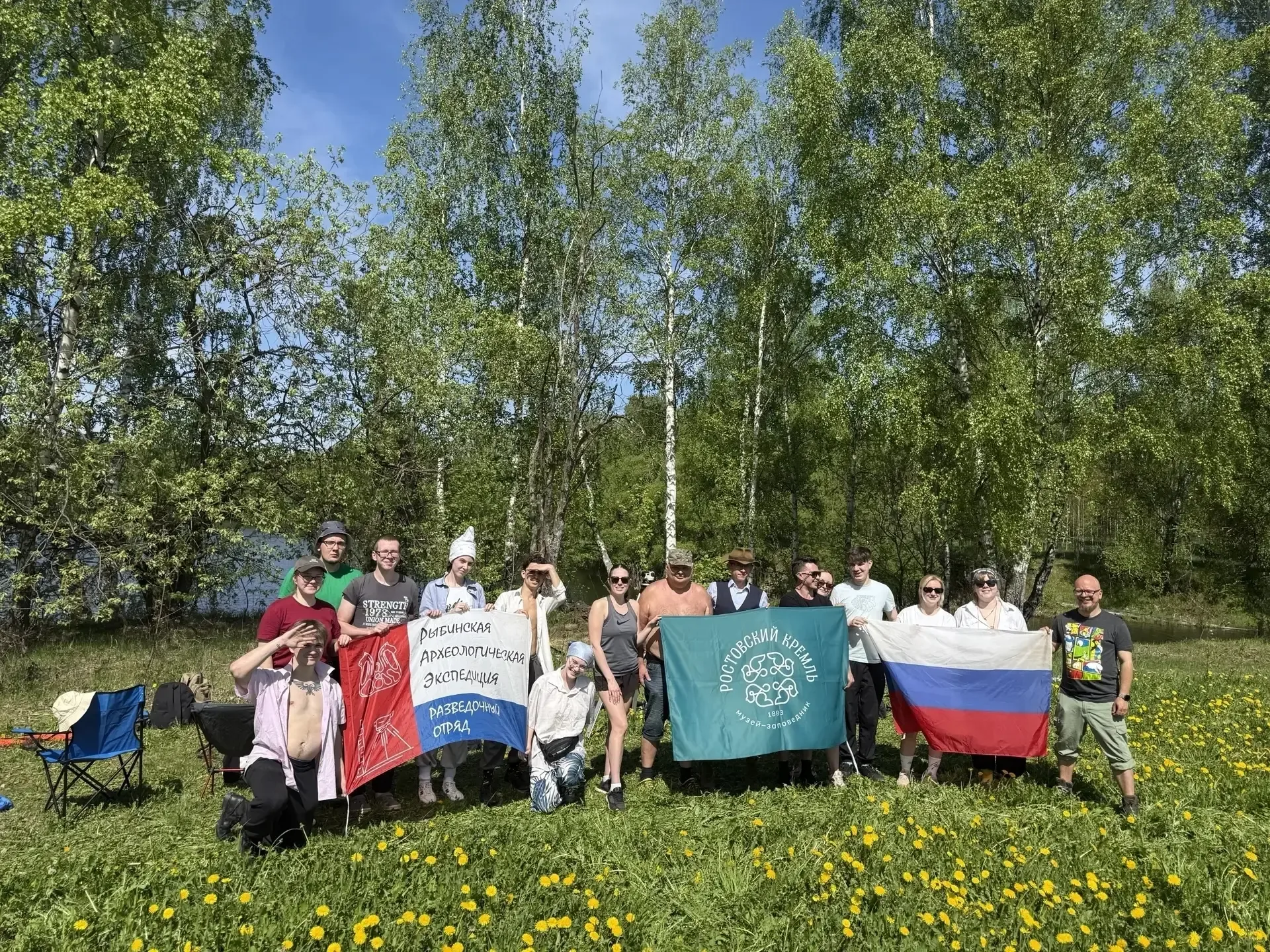 ⚱️ Студенты и выпускники исторического факультета в составе Объединенной Ситской археологической экс