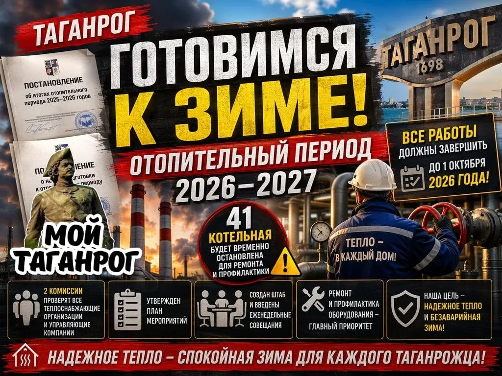 В Таганроге 41 котельную остановят для подготовки к зиме  В Таганроге началась подготовка к отопител