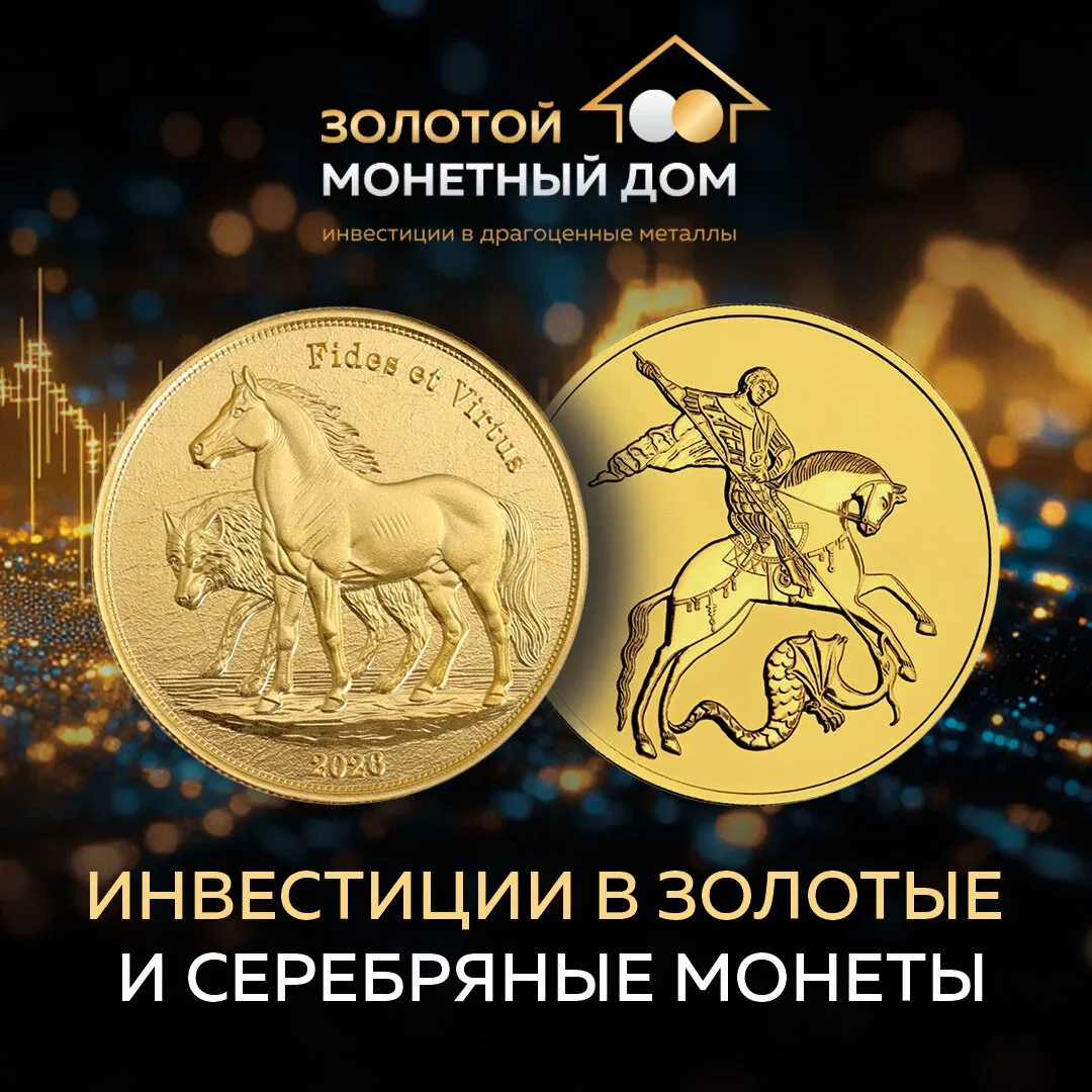 Вы хотите приумножить свои сбережения?  Инвестиции в монеты из драгоценных металлов — это надёжно и 