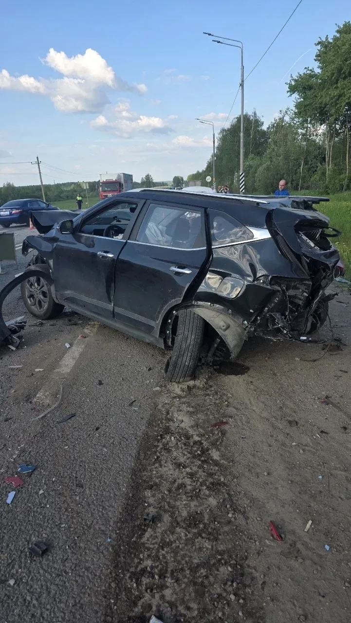 😱‼️Жуткое массовое ДТП произошло сегодня под Дмитровом в Поддубках.  По предварительной информации, 