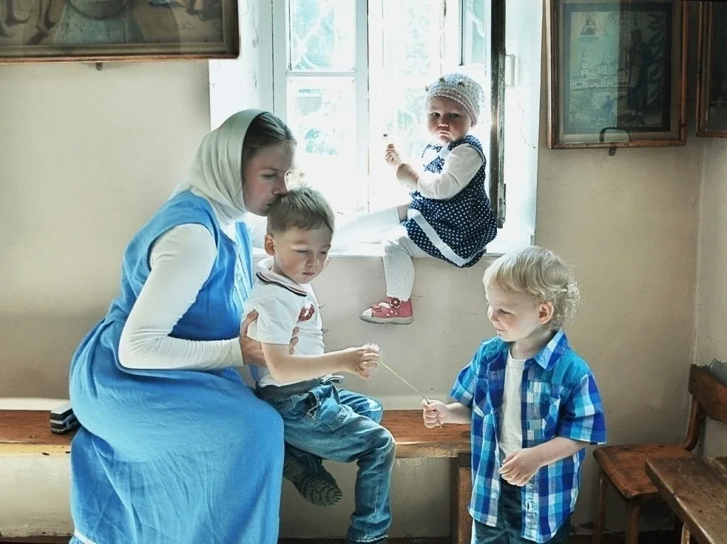 «…Не рождение делает матерью и не за это положена награда, Павел [апостол]… обращая слово к вдове, с