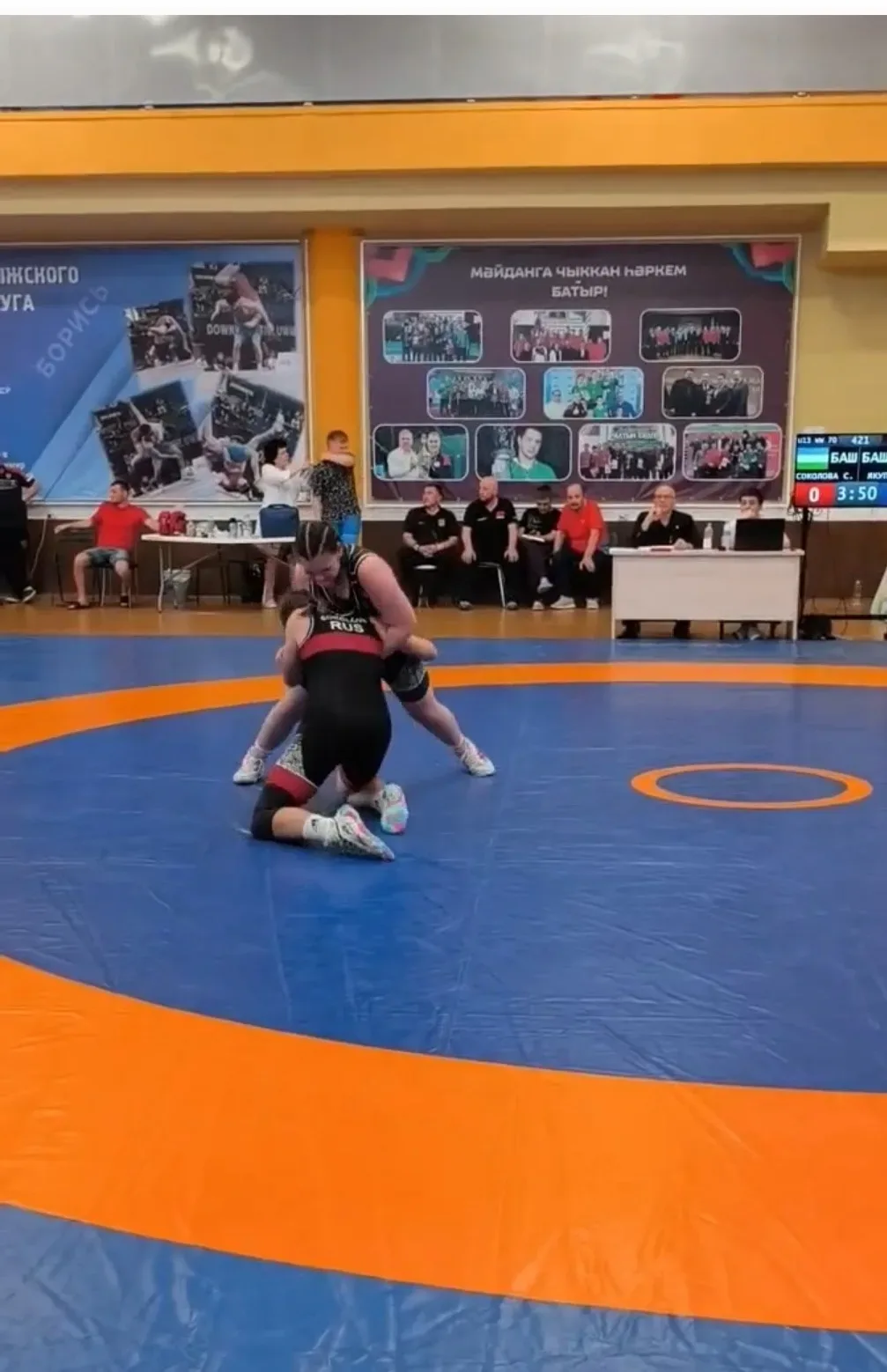 🤼‍♀️ Серебро ПФО по вольной борьбе — у нашей Ралины из Салавата!  16–17 мая в Набережных Челнах прош