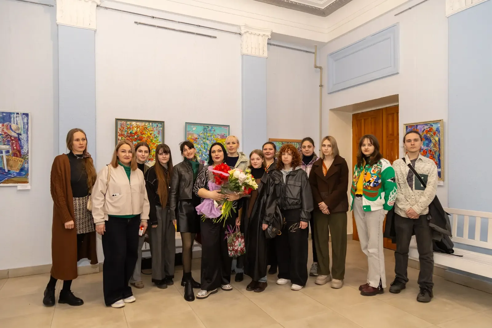 «Жизнь в искусстве» — персональная выставка Анны Скубак-Залуниной открылась в Академии Матусовского 