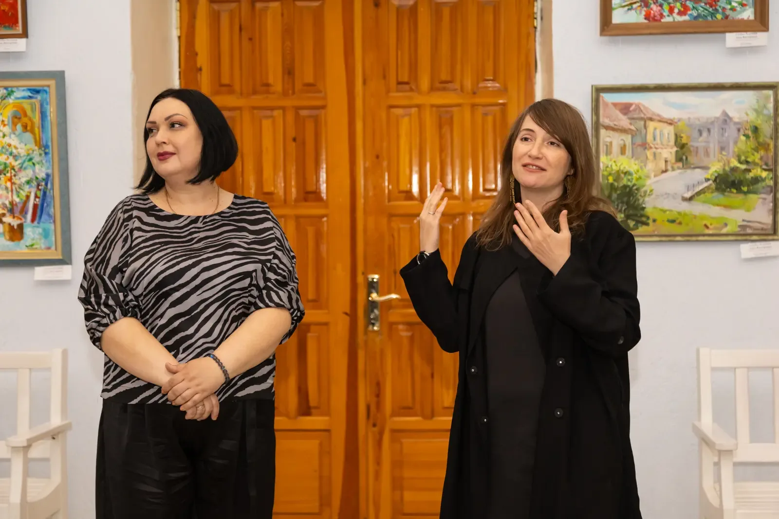«Жизнь в искусстве» — персональная выставка Анны Скубак-Залуниной открылась в Академии Матусовского 