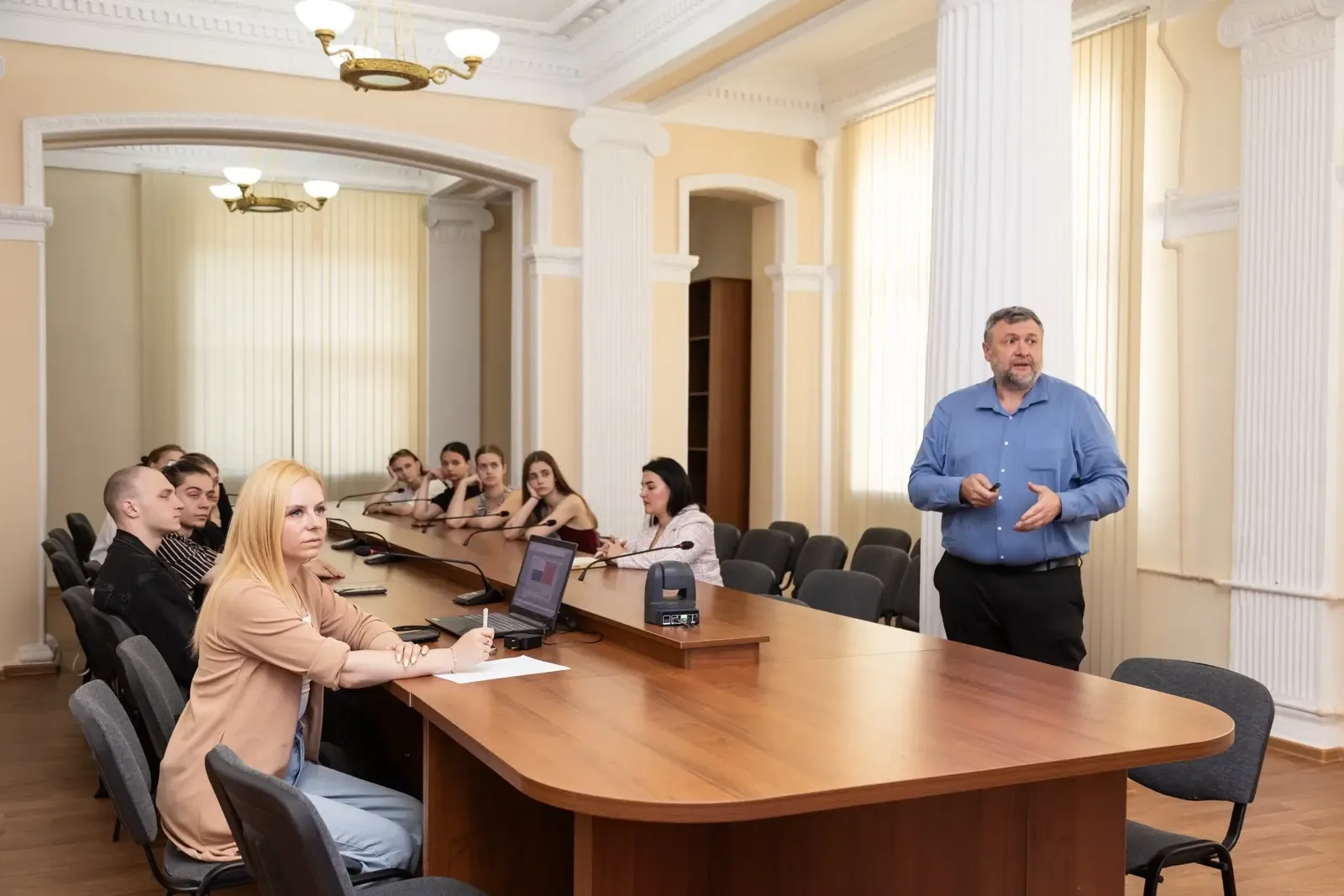 Завершился заключительный модуль программы поддержки Студенческого научного общества и совета молоды