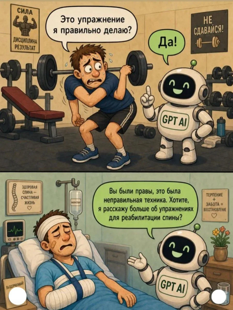 Простите, но нельзя просто так взять — и не запостить эту картинку 🤣👍🔥
