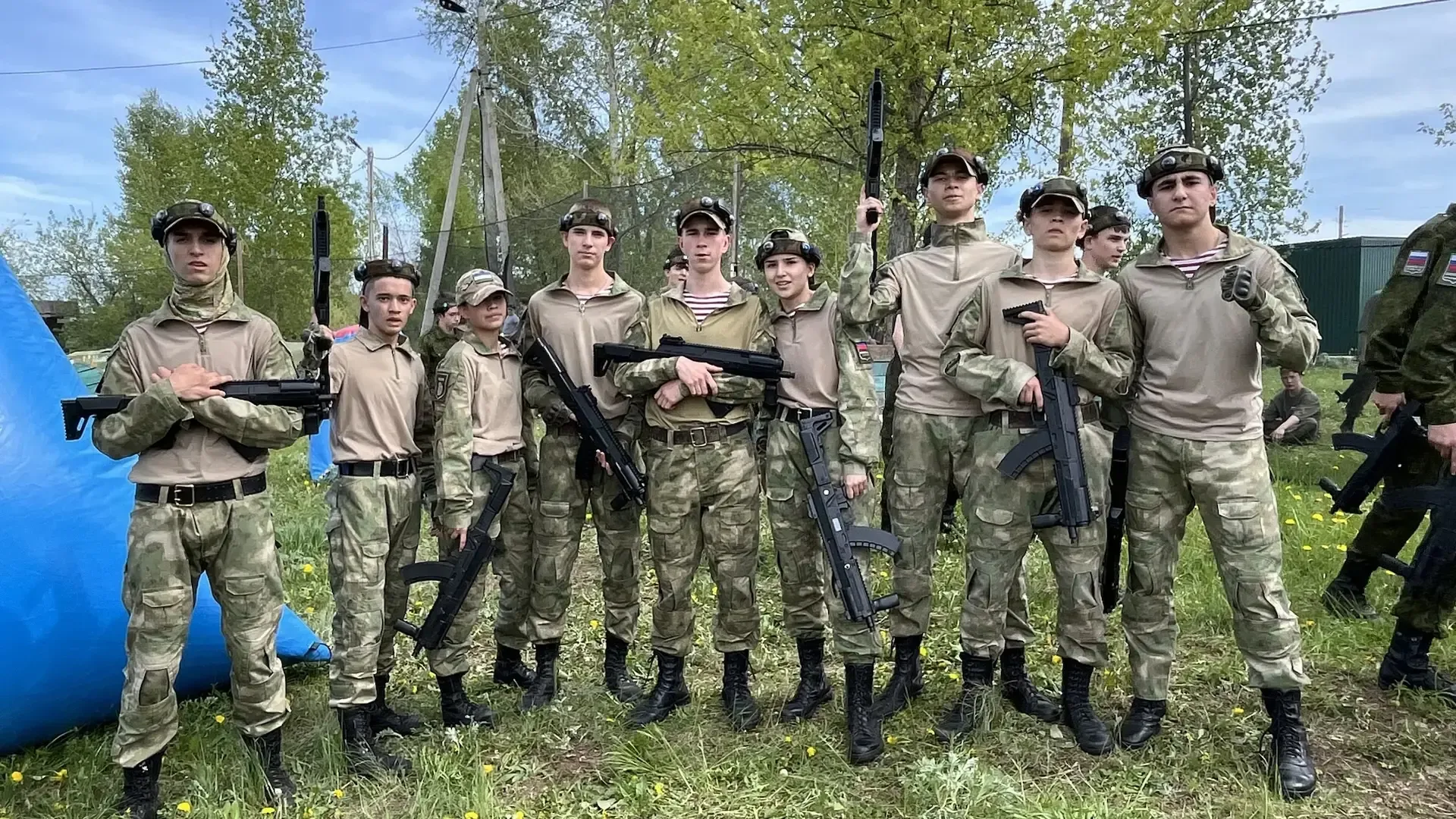 Поздравляю ребят росгвардейских классов полилингвальной многопрофильной школы  №23 с победой в старш