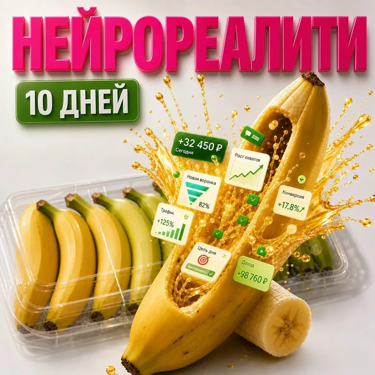 Подсмотрено у бананов  Корейский бренд Bana Valley продает упаковку из 7 бананов разной степени зрел