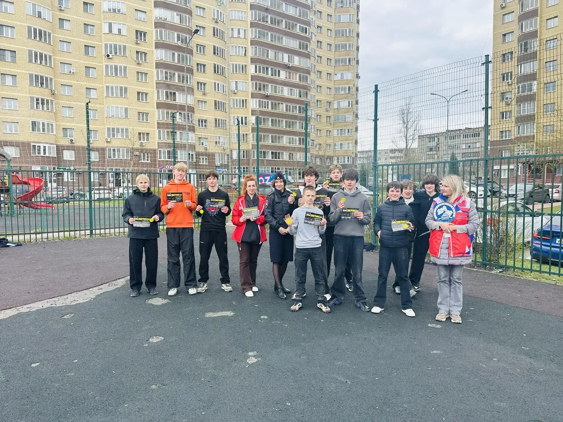 В праздничные дни на игровых площадках городского округа Воскресенск прошла профилактическая акция «